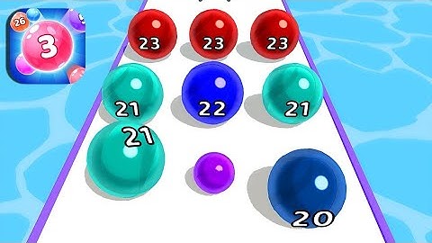 Ball run 2048 - All Levels Gameplay  Walkthrough Android iOS Level 36