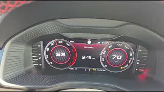 Skoda kodiaq RS 0-130kmh 239PS Beschleunigung Acceleration Przyśpieszenie Diesel