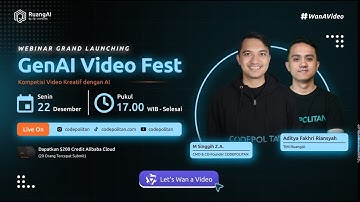 GenAI Video Fest Grand Lauching