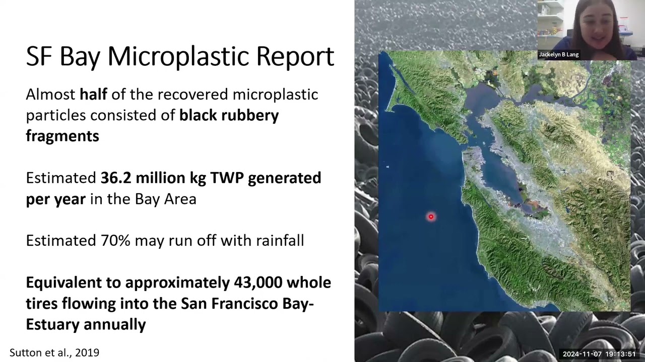 Flyway Nights Nov 2024 Effects of 6 PPD quinone in the Delta by Jackelyn Lang