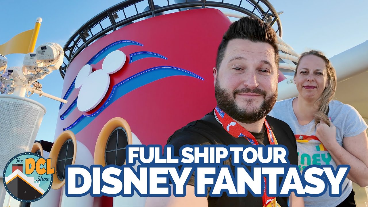Disney Fantasy - Full Disney Cruise Line Ship Tour