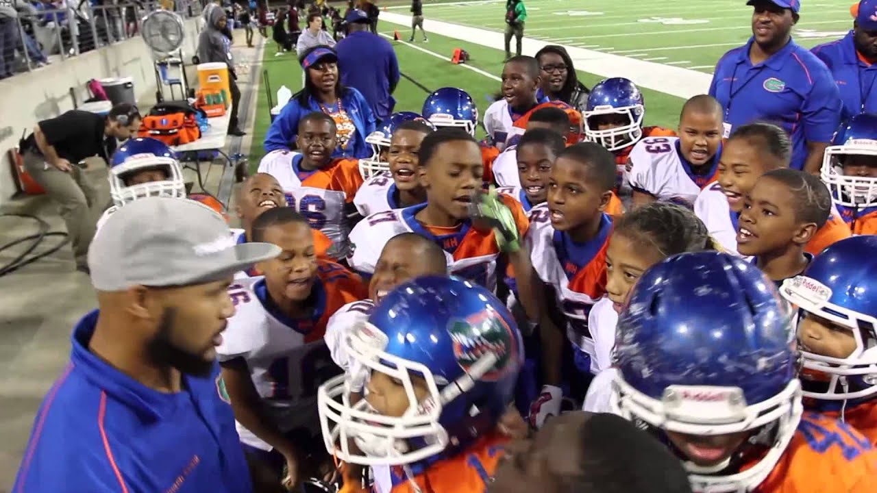 YFF JV Gators Celebrate Super Bowl win YouTube