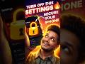 Make Your iPhone 100% Secure with These 3 Settings!🔒