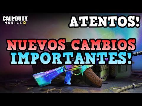 AL FIN LLEGAN 3 CAMBIOS QUE PEDIAMOS | CALL OF DUTY MOBILE | Rido
