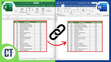 Como Vincular una Tabla de Excel a Word