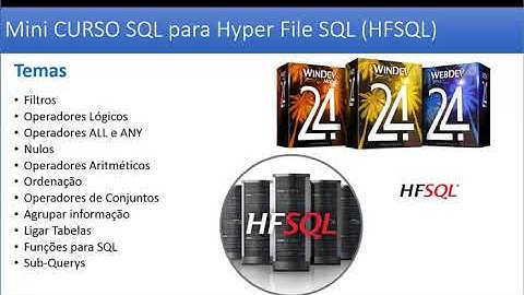 Mini Curso SQL para Hyper File SQL - HFSQL (PCSOFT)-couponCode=HFSQL_50_POR-CENTO