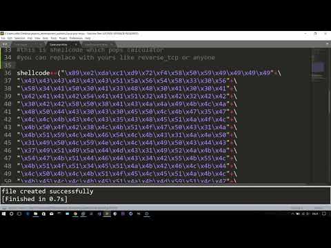 Stack Overflow using pop pop ... ret method