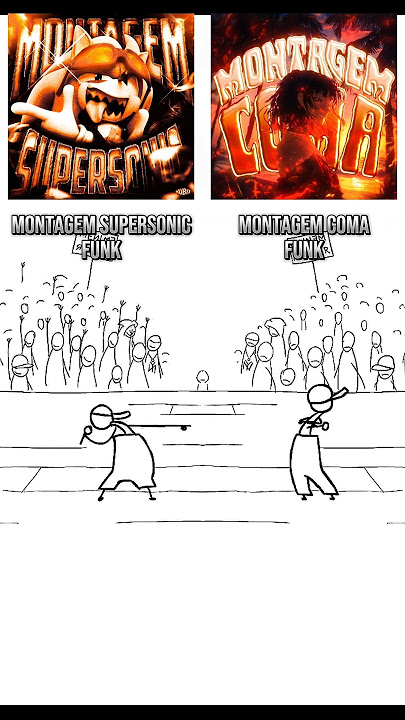 MONTAGEM SUPERSONIC FUNK Vs MONTAGEM COMA FUNK 💀 #shorts #shortsfeed