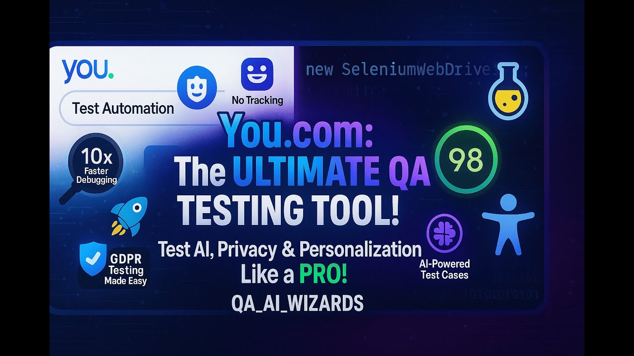 Unleash the Power of You.com for QA Engineers & Automation Testers ...