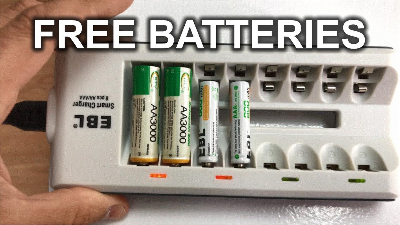 Forespørgsel Bil Monopol How to NEVER Pay For AA/AAA Batteries Again In Your Life - YouTube
