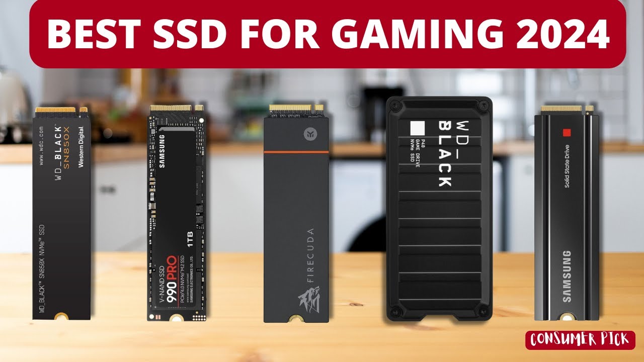 Best NVMe SSDs for gaming in 2024