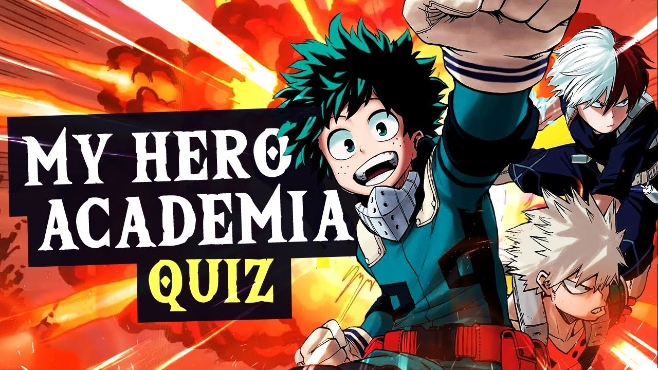 Ultimate My Hero Academia Anime Quiz, Test Your Knowledge, part 3 #m