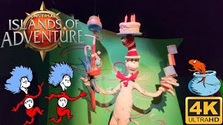 Dr Seuss Cat in the Hat Dark Ride on-ride POV Islands of Adventure