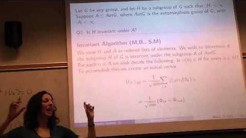 Quantum Algorithms and Invariant Subgroups part 5 of 6