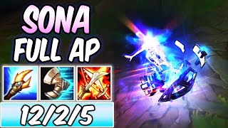 FULL AP SONA MID GAMEPLAY | PSYOPS SONA | 40% CDR Build & Runes | League of Legends