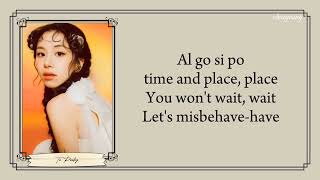 TWICE 'RUSH' Easy Lyrics