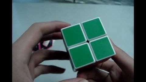 lightake:2x2 YJ Magic Intelligence Test Cube White