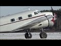 NC14999 1938  Lockheed L-12A Electra Junior cold start and take off