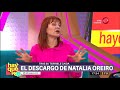 Habló Natalia Oreiro tras su terrible caída