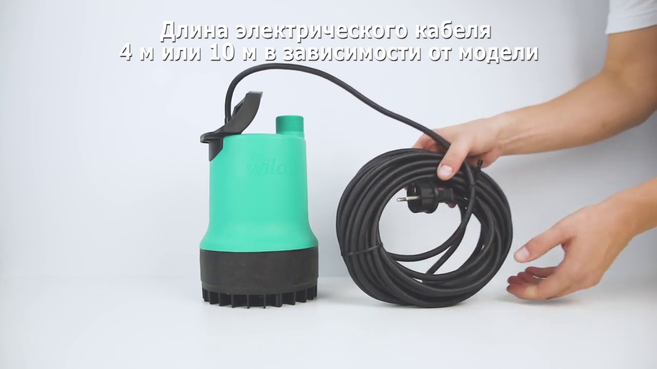 Погружной дренажный насос Wilo Drain TM - YouTube