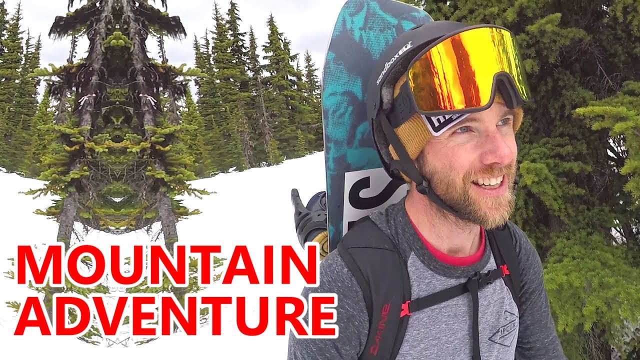 Epic Mountain Hike & Snowboarding Adventure