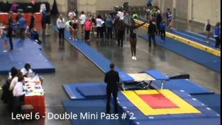 Sidney's 1st Tumbling & Trampoline Competition