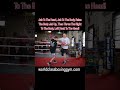 Mixing up the jab, level changing with the right hand to the body & finishing it up with a left hook