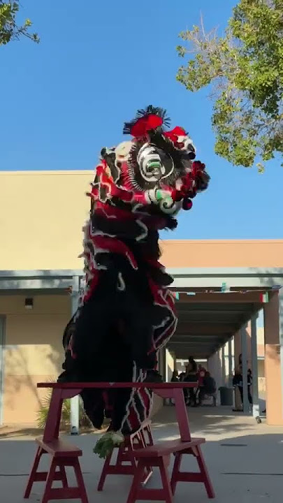 Guan Gong Lion Dance Performance!#laumartialclub#LMCLA #laumartialclub #laukaryung #劉館#劉家勇洪拳醒獅團 #南加州