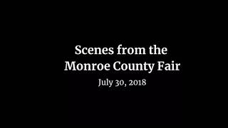 Veterans Day program at the Monroe County Fair