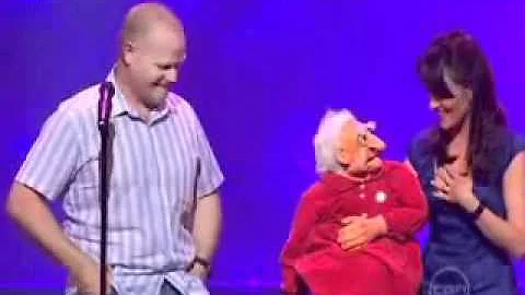 Nina Conti and her Grandmother