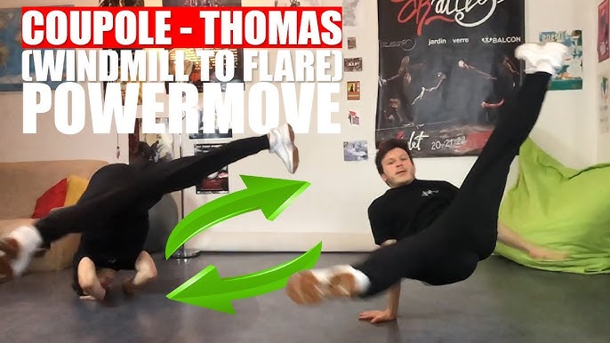 Tuto Danse] Comment faire le THOMAS / FLARE (figure Break/Hip Hop