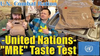 United Nations MRE Review | UN PATROL COMBAT RATION 12-HOUR | Military Meal Ready to Eat Taste Test screenshot 3