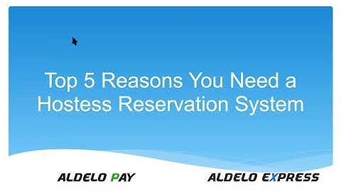 Top 5 Reasons You Need Hostess Reservations Module