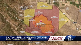Firefighters Gain Ground On Salt 14-2 Fire Near Coalinga