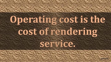 OPERATING COSTING MEANING FEATURES
