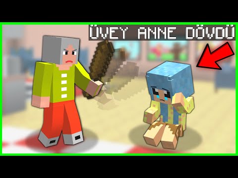 ÜVEY ANNE, KİMSESİZ ÇOCUĞU DÖVDÜ! 😱 - Minecraft