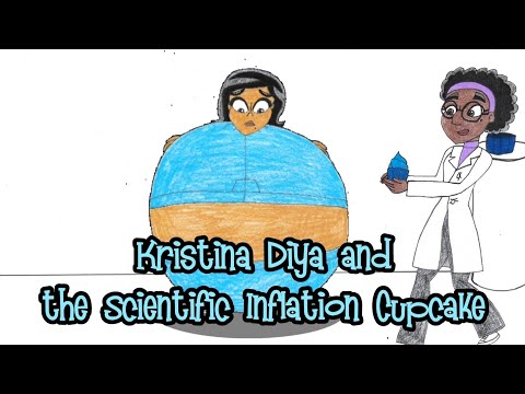 Kristina Diya and the Scientific Inflation Cupcake Animated