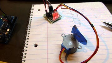 Arduino Blocks: controlling a unipolar stepper motor