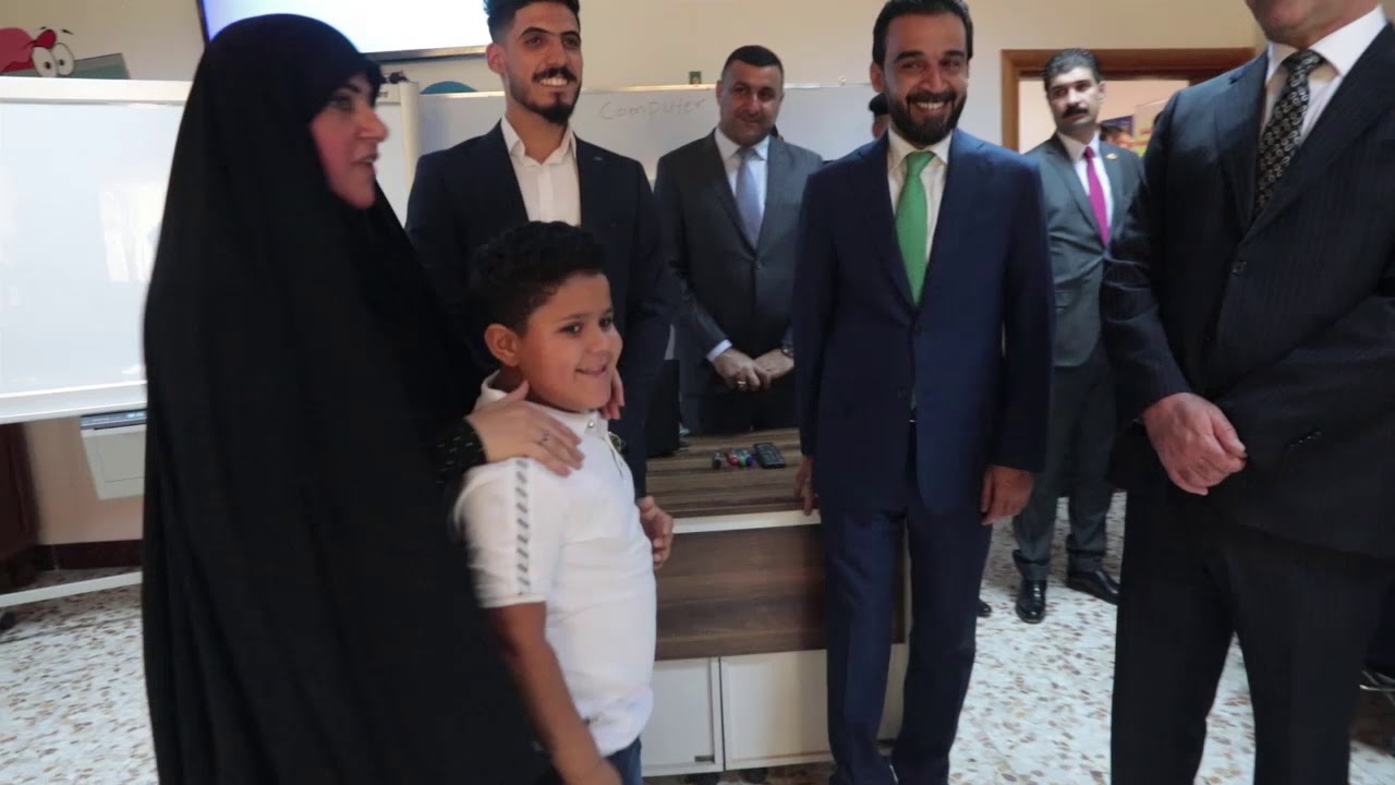 زيارة رئيس البرلمان محمد الحلبوسي الى محافظة الديوانية