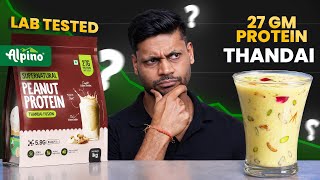 😱 Double Lab Testing Done! Alpino Thandai Protein Real Report 🔬🚨