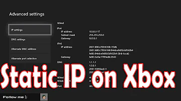 Mohu změnit IP adresu konzole Xbox?