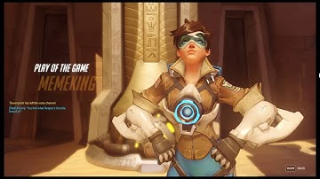 Overwatch : Tracer Glitch Kill
