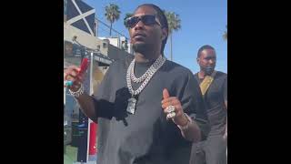Celebrity Offset dancing to James Brown The Payback Wealth