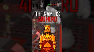 When The World Needed Him Most... 416 Hero #OSRS #Shorts #TOB