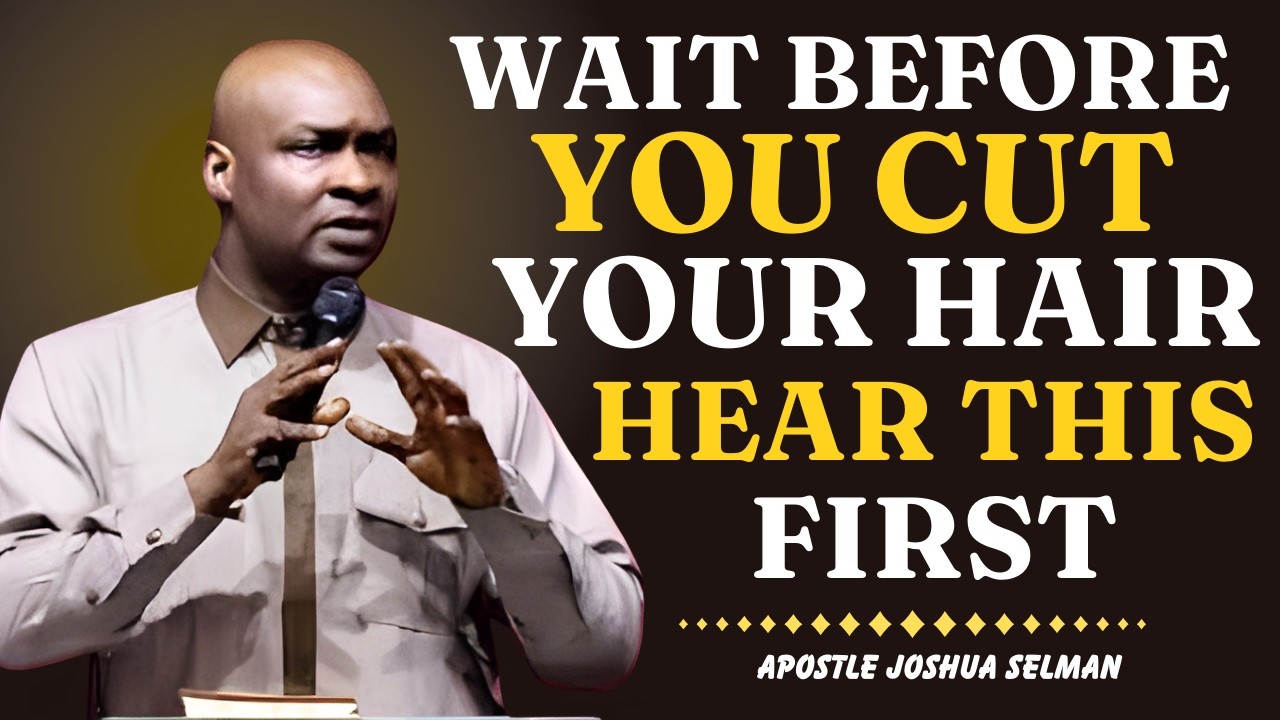 WAIT Before You Cut Your Hair — Hear This First | Joshua Selman Style