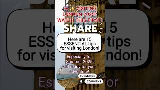 Visiting London 2025? WATCH THIS! ✨ 🎉 15 Must-Know Tips Before You Visit! 🤯 #londontourism