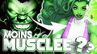 Pourquoi SHE-HULK est MOINS MUSCLÉE que HULK ?