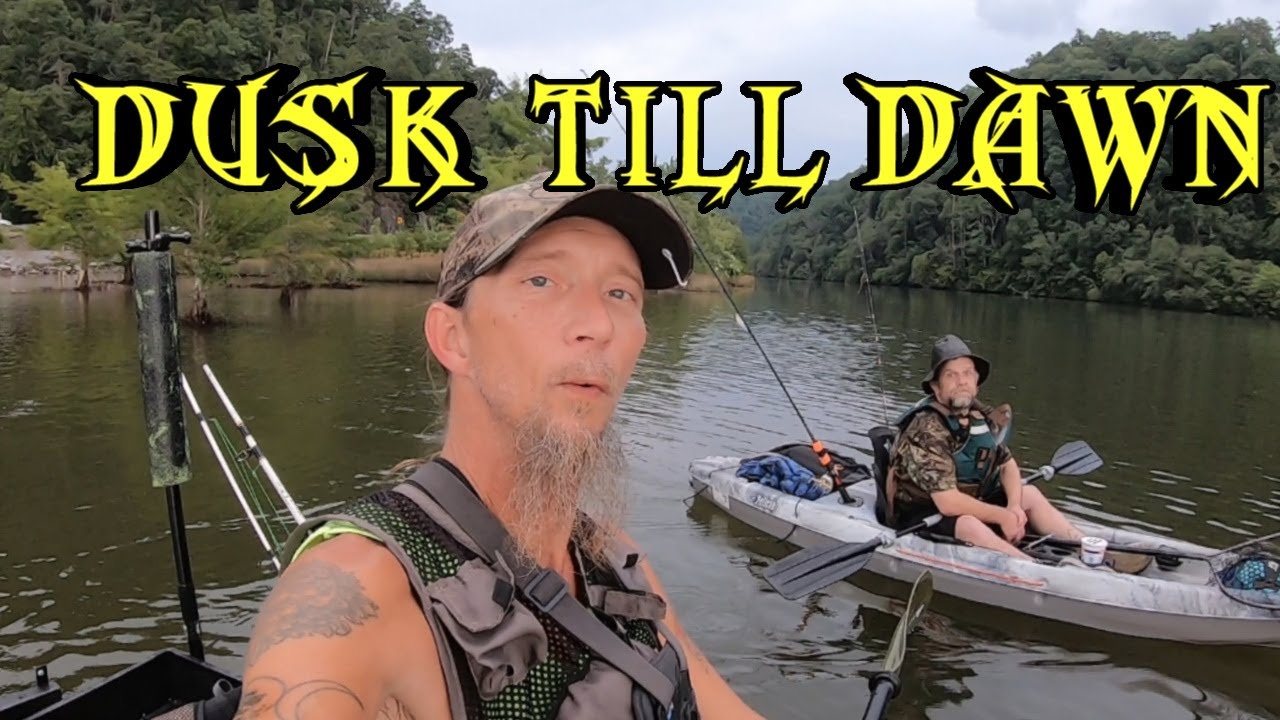 kayak fishing at night YouTube
