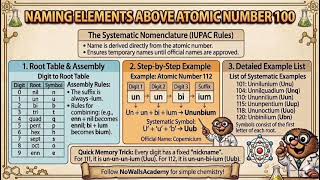 How Elements Above 100 Are Named 🔬 | IUPAC Rules Explained (Superheavy Elements)