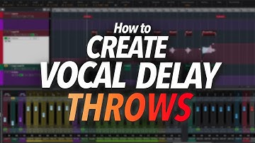 How to Create VOCAL DELAY THROWS like a PRO